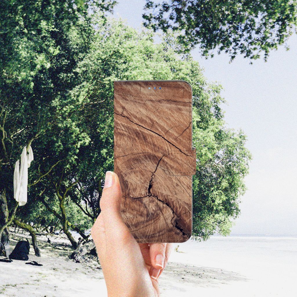 OPPO Find X3 Neo 5G Book Style Case Tree Trunk