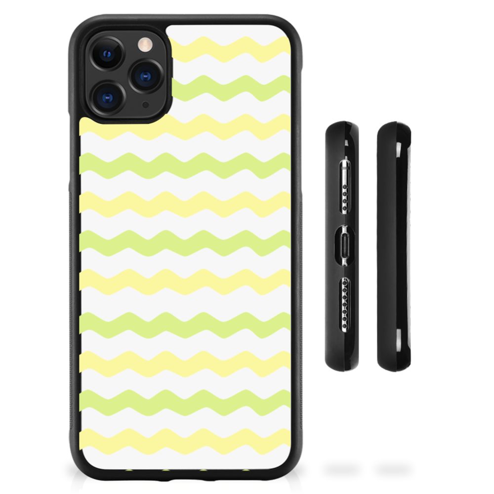 Apple iPhone 11 Pro Max Bumper Case Waves Yellow B2C Telecom