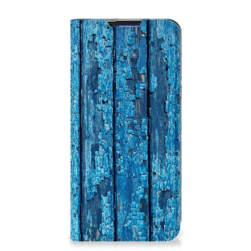 Motorola Moto G Pro Book Wallet Case Wood Blue - B2C Telecom