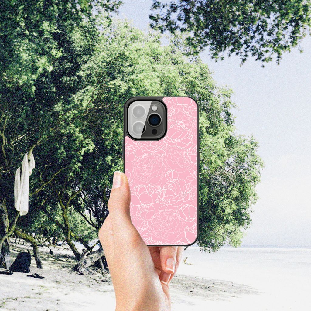 iPhone 13 Pro Bloemen Hoesje White Flowers B2C Telecom