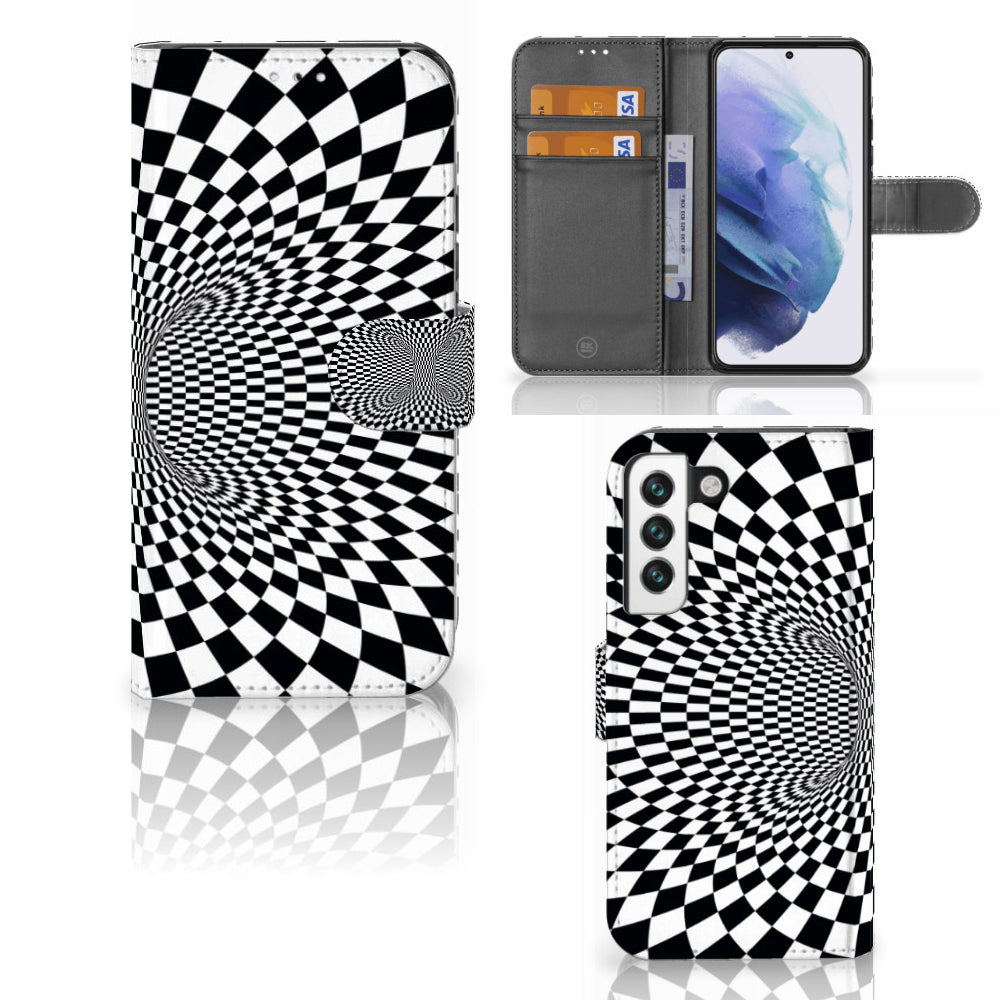 Samsung Galaxy S22 Book Case Illusie