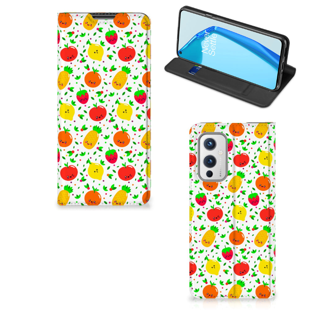 OnePlus 9 Flip Style Cover Fruits