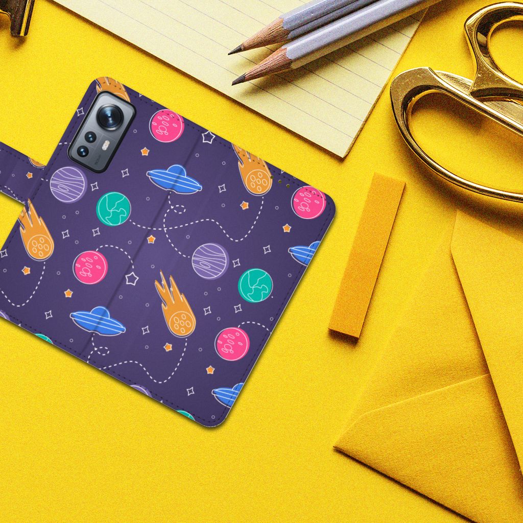 Xiaomi 12 | 12X Wallet Case met Pasjes Space