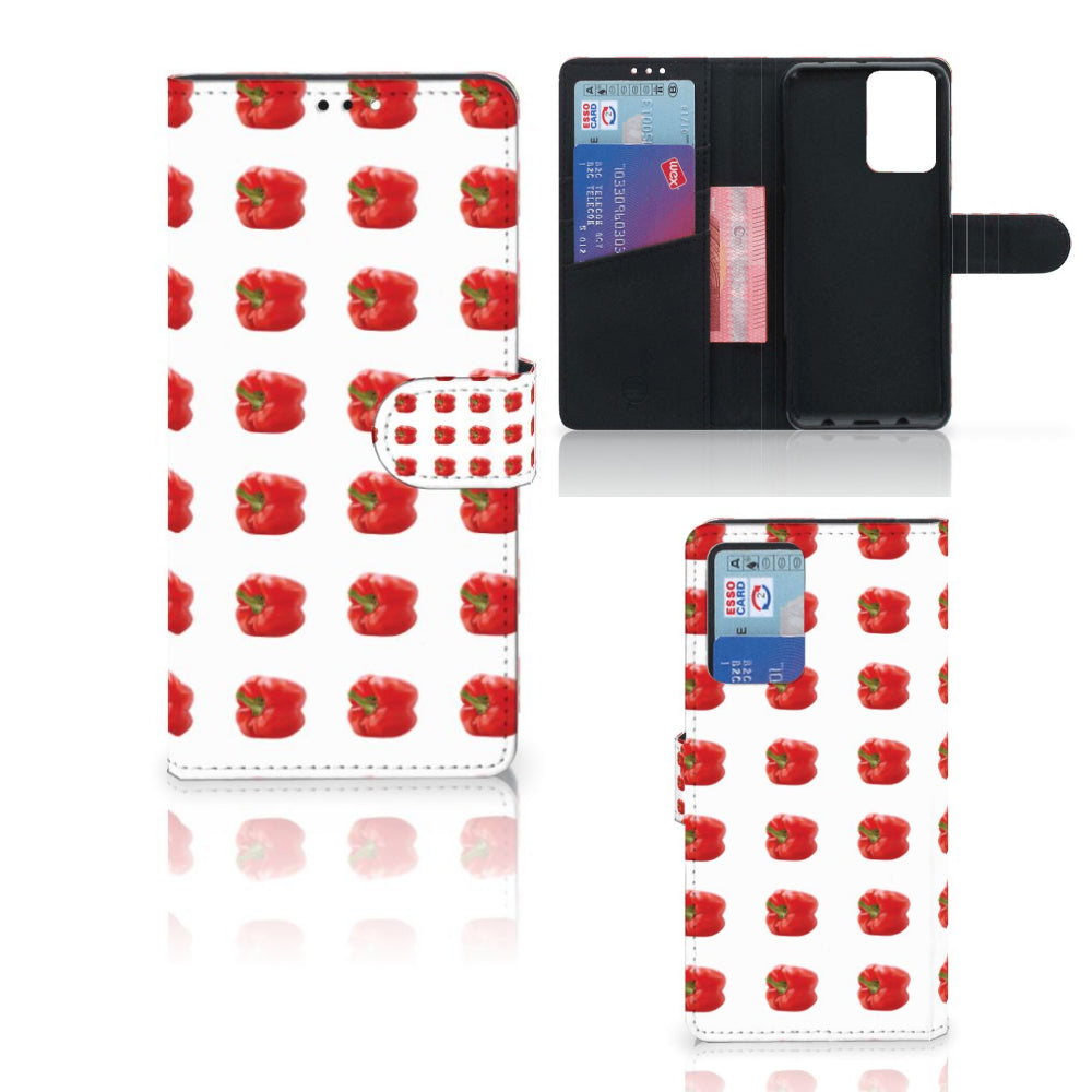 Xiaomi Redmi Note 10 Pro Book Cover Paprika Red