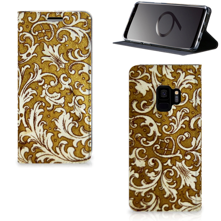 Telefoon Hoesje Samsung Galaxy S9 Barok Goud