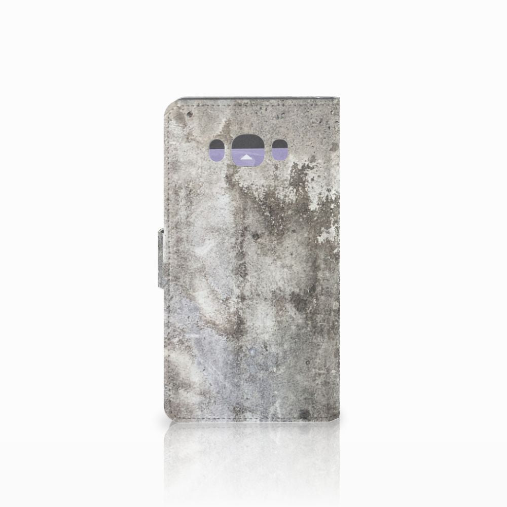 Samsung Galaxy J7 2016 Bookcase Beton Print