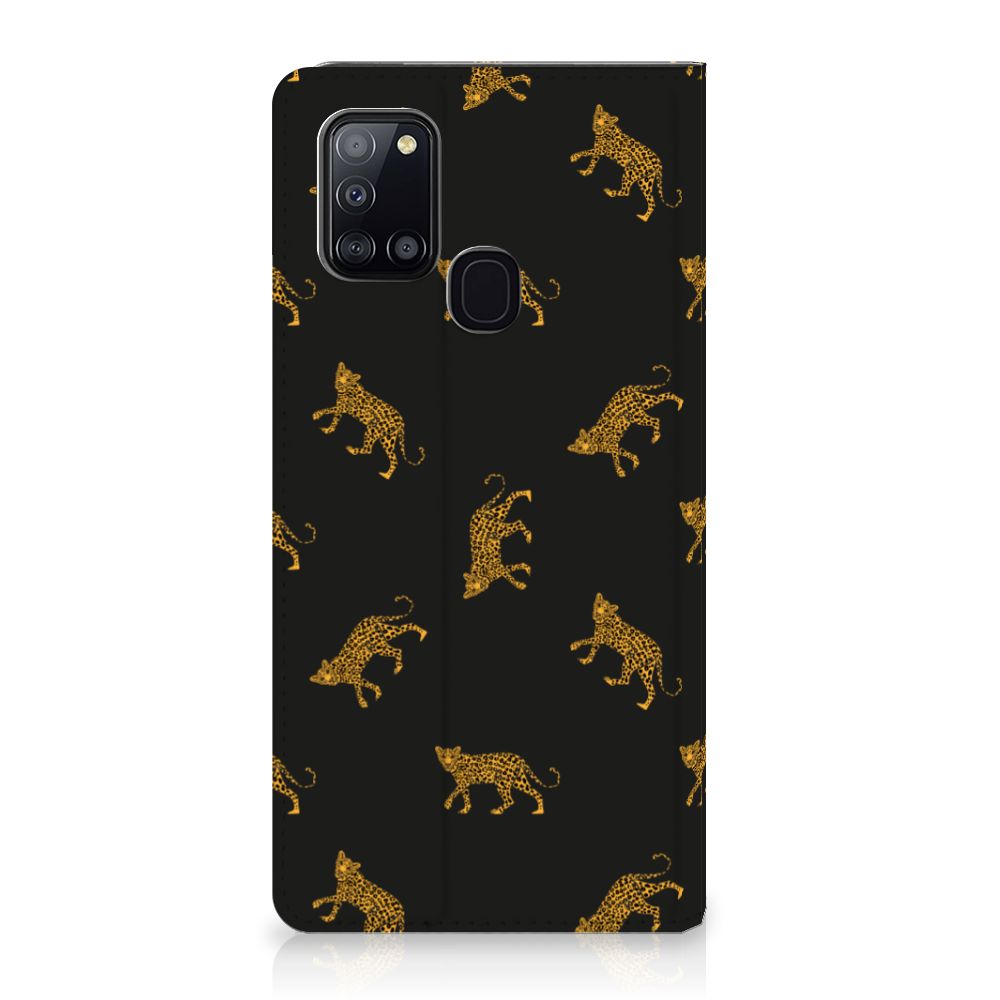 Hoesje maken voor Samsung Galaxy A21s Leopards - B2C Telecom