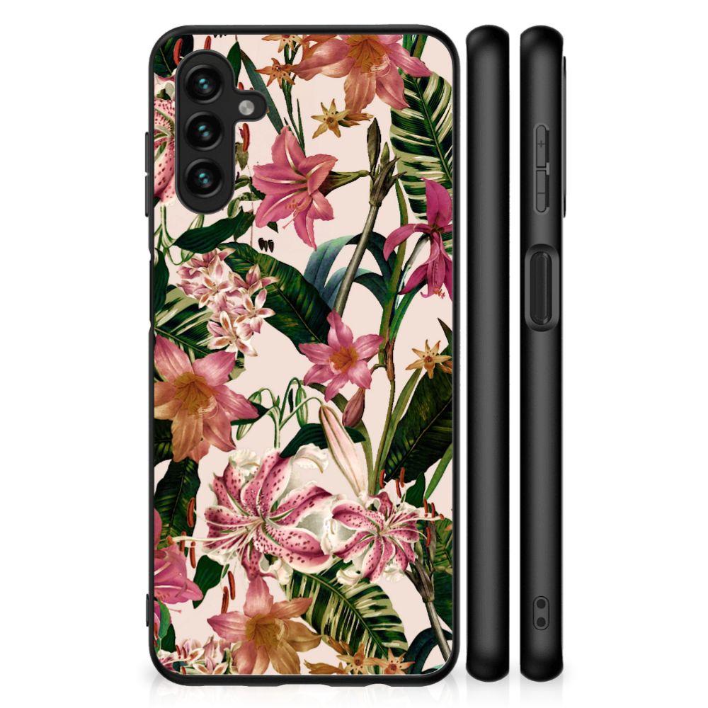 Samsung Galaxy A13 5G | A04s Bloemen Hoesje Flowers