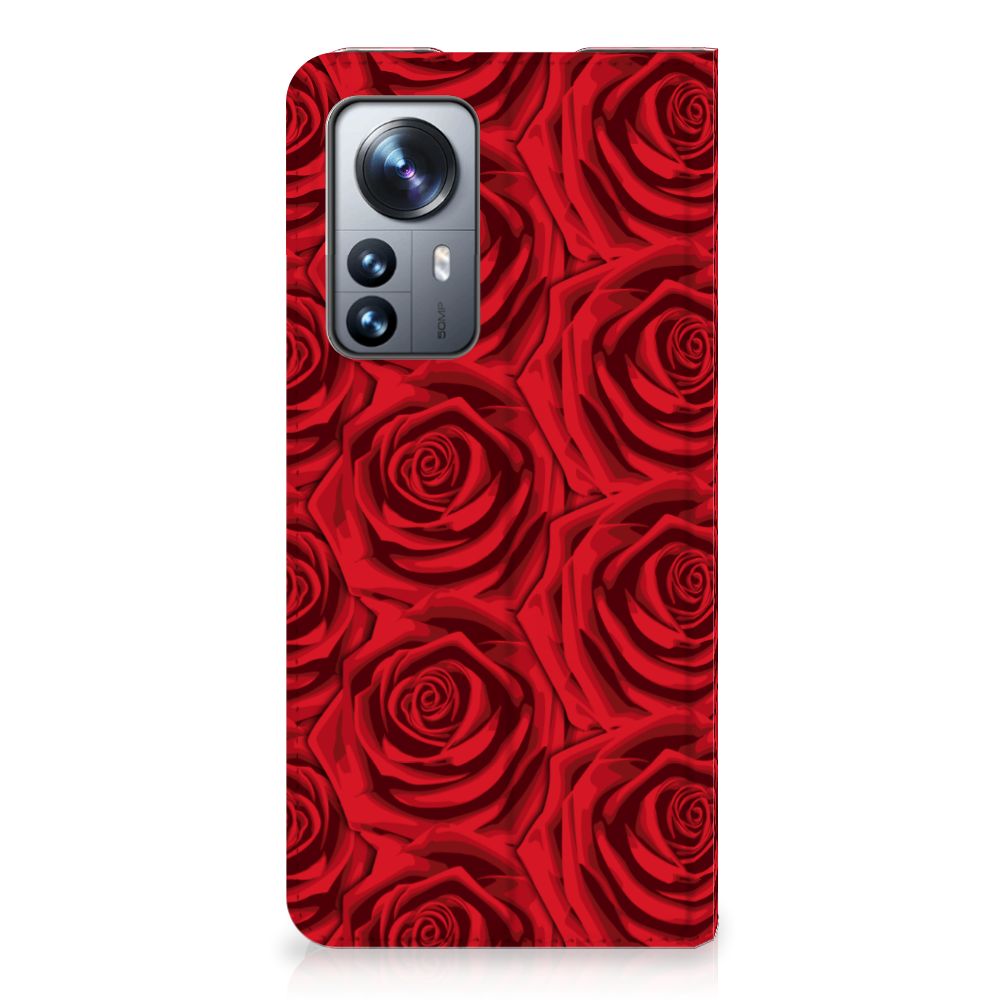 Xiaomi 12 Pro Smart Cover Red Roses - B2C Telecom