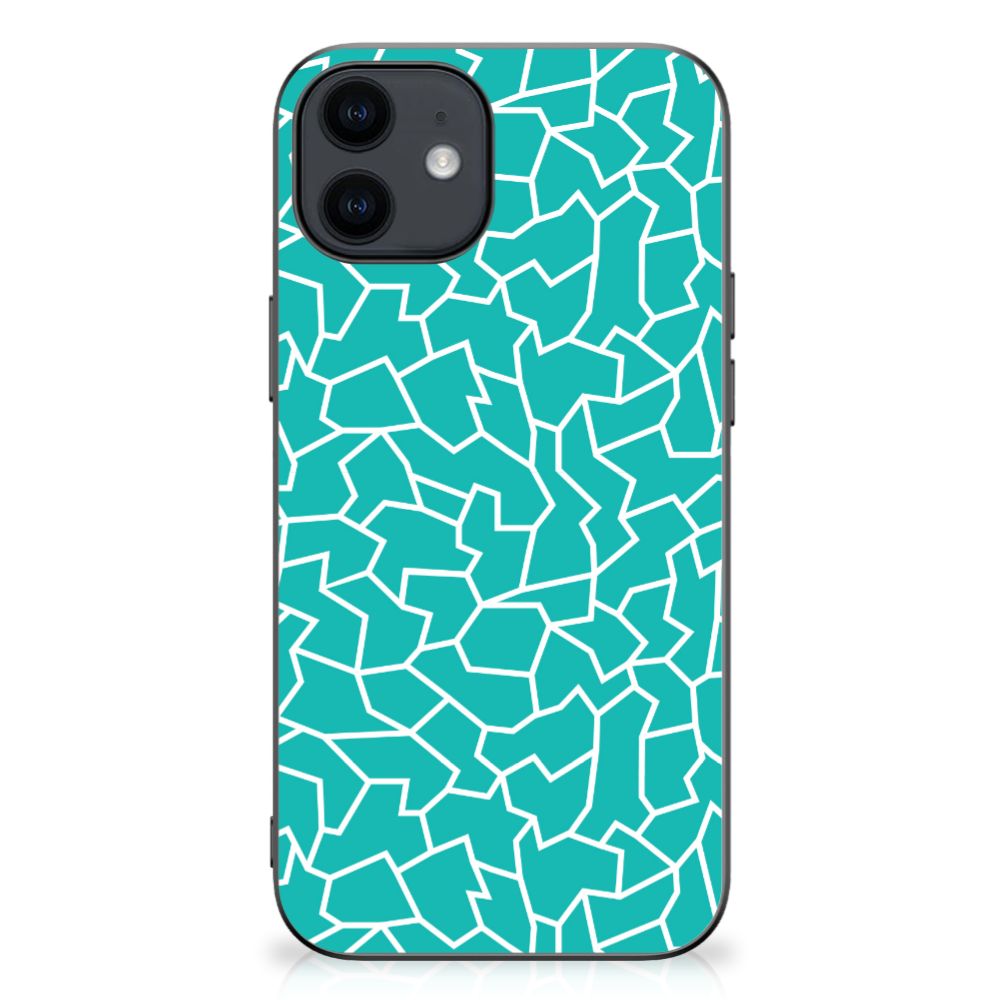 iPhone 12 Pro | 12 (6.1") Case Cracks Blue