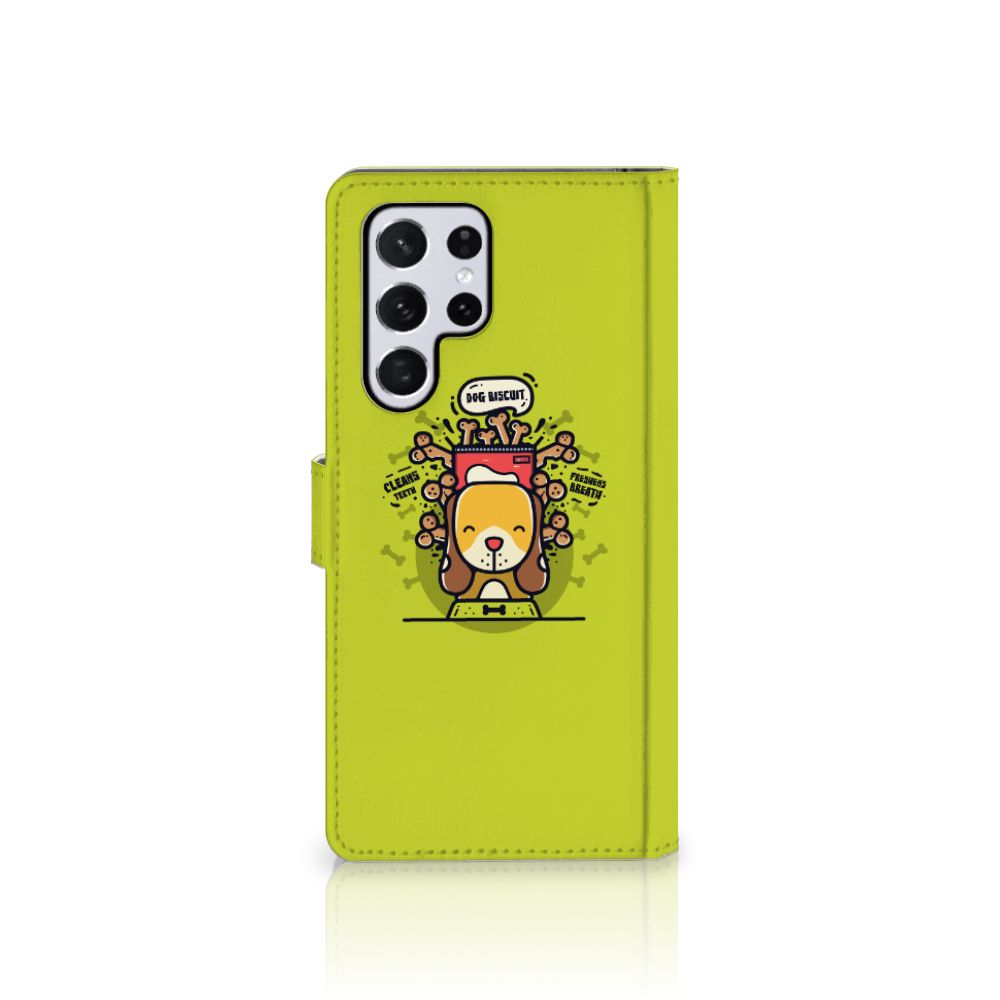 Samsung Galaxy S22 Ultra Leuk Hoesje Doggy Biscuit