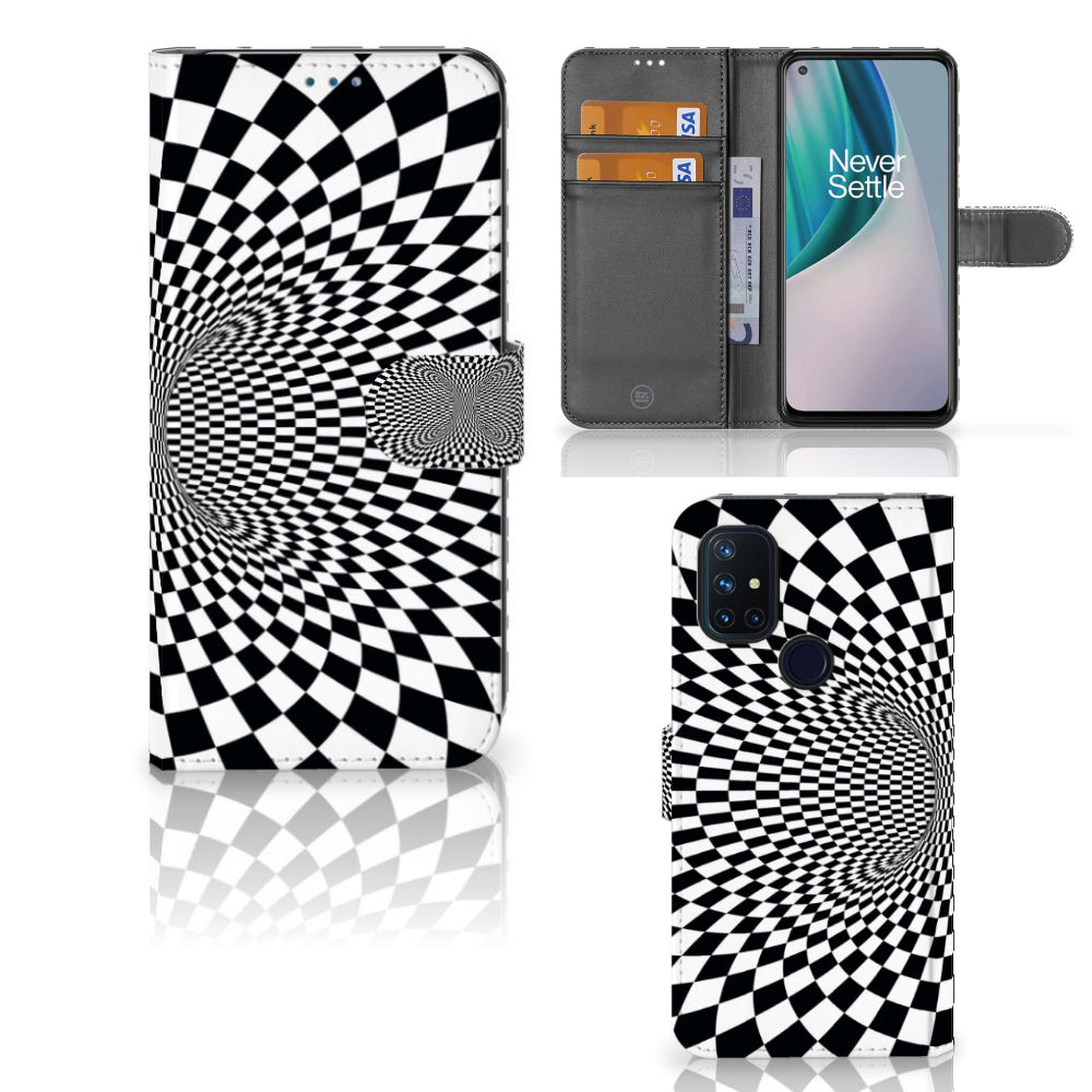 OnePlus Nord N10 Book Case Illusie