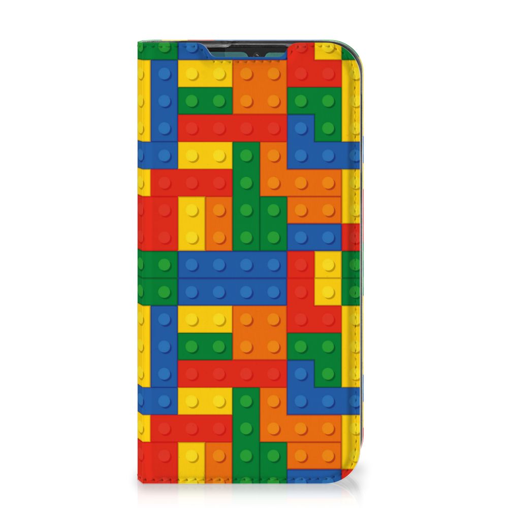 Motorola G8 Plus Hoesje met Magneet Blokken - B2C Telecom