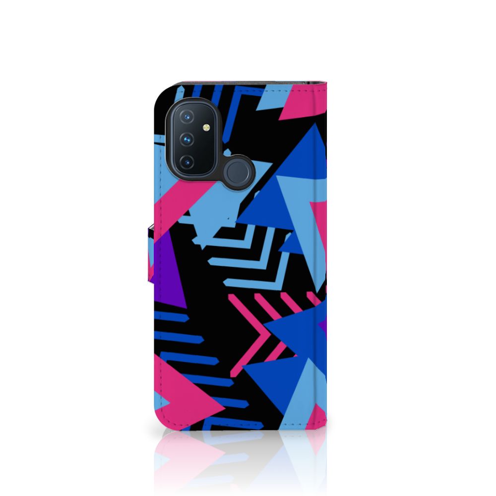 OnePlus Nord N100 Book Case Funky Triangle