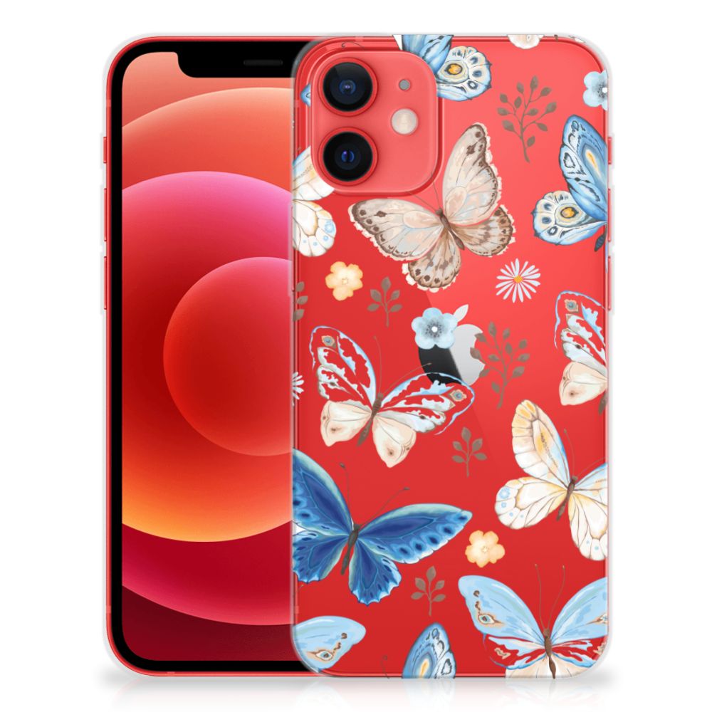 TPU Hoesje voor iPhone 12 Mini Vlinder B2C Telecom