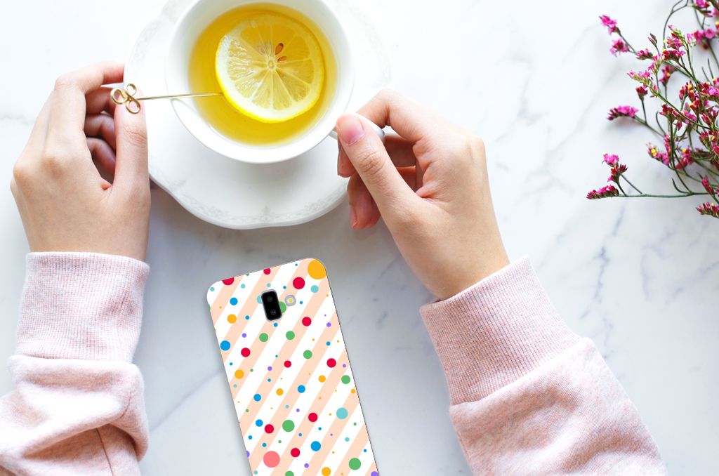 Samsung Galaxy J6 Plus (2018) TPU bumper Dots
