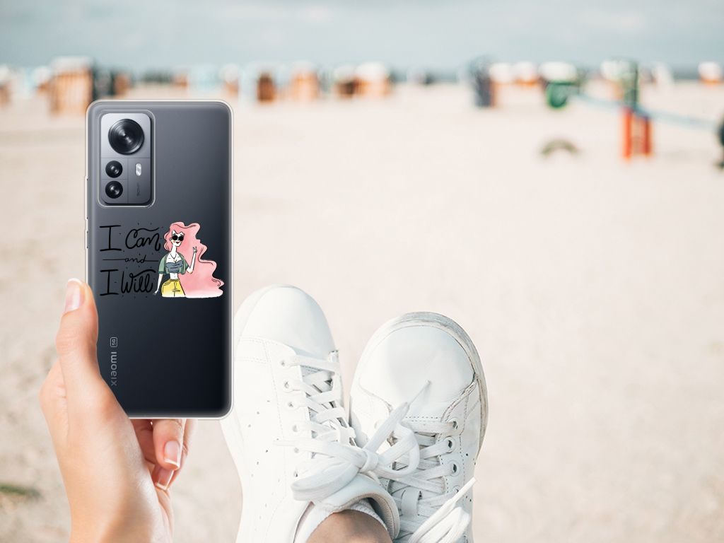 Xiaomi 12 Pro Telefoonhoesje met Naam i Can B2C Telecom