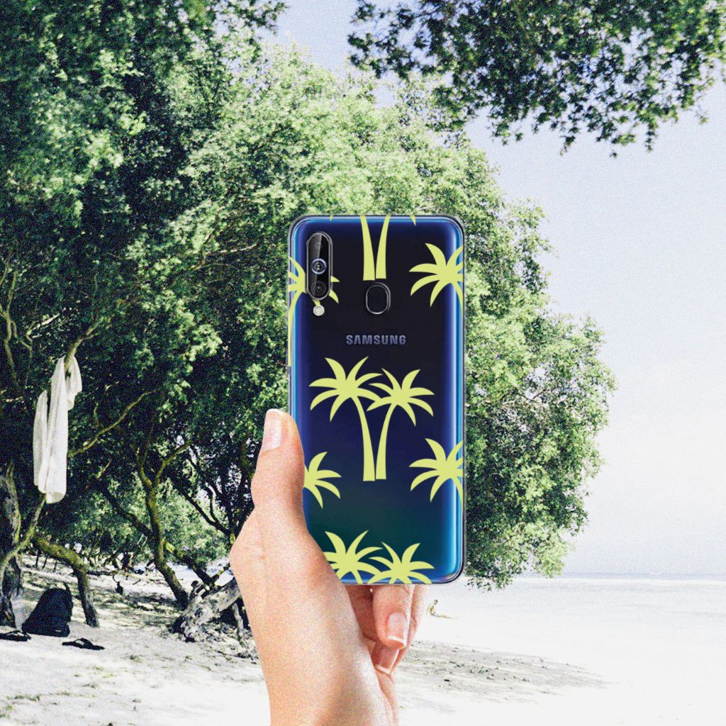 Samsung Galaxy A60 TPU Case Palmtrees