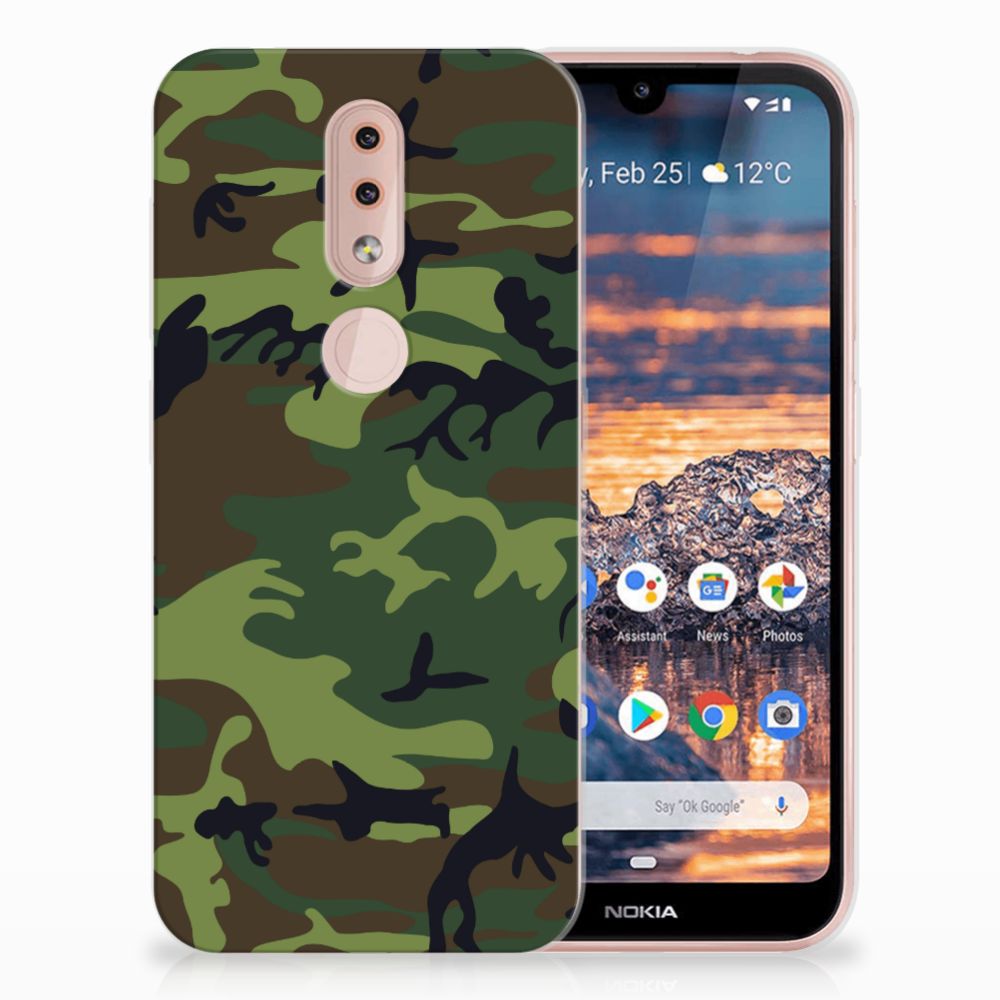 Nokia 4.2 TPU bumper Army Dark