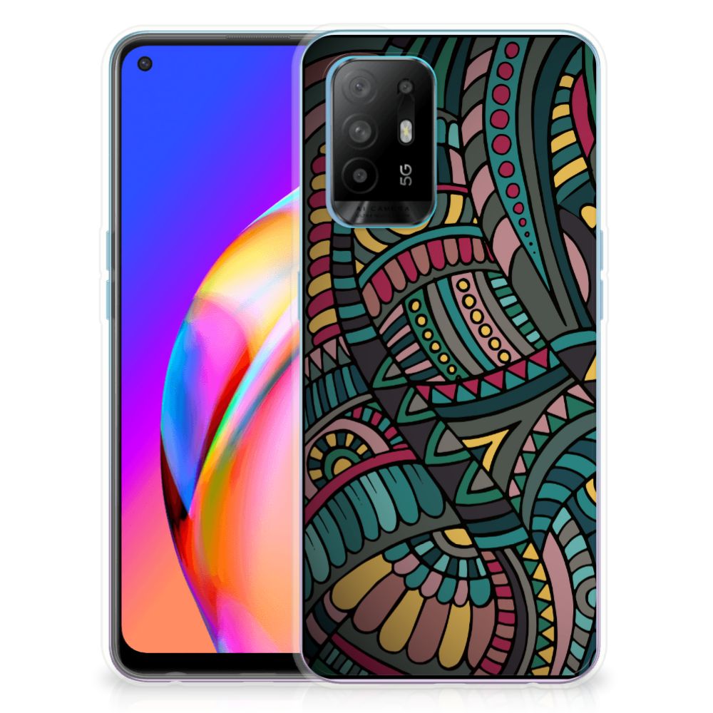 OPPO A94 5G | Reno5 Z TPU bumper Aztec