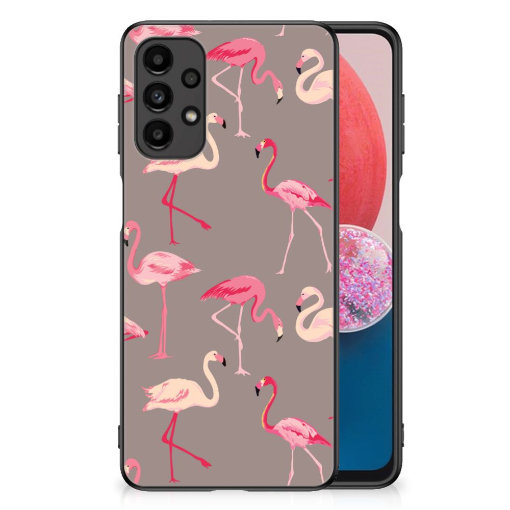 Samsung Galaxy A13 4G Dierenprint Telefoonhoesje Flamingo B2C Telecom