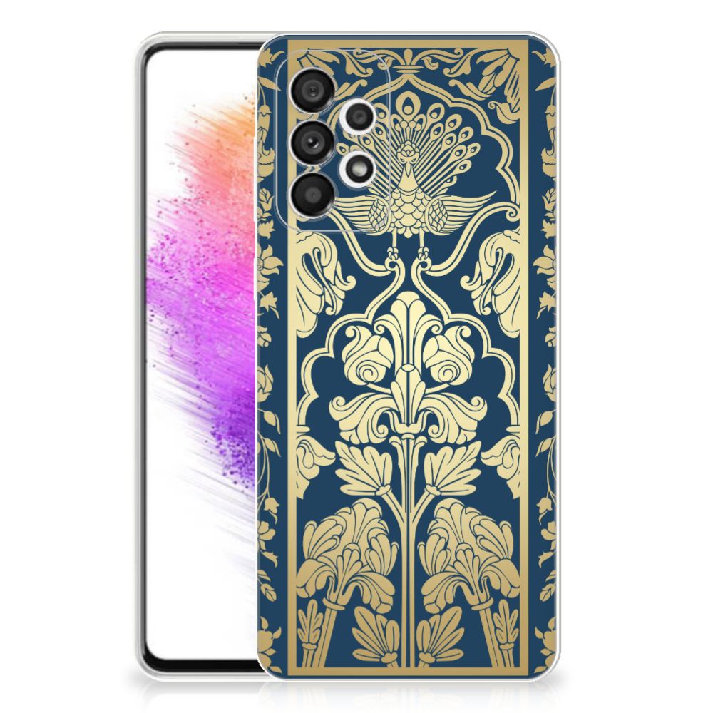 Samsung Galaxy A73 5G TPU Case Beige Flowers B2C Telecom