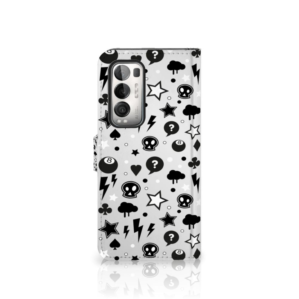 Telefoonhoesje met Naam OPPO Find X3 Neo 5G Silver Punk