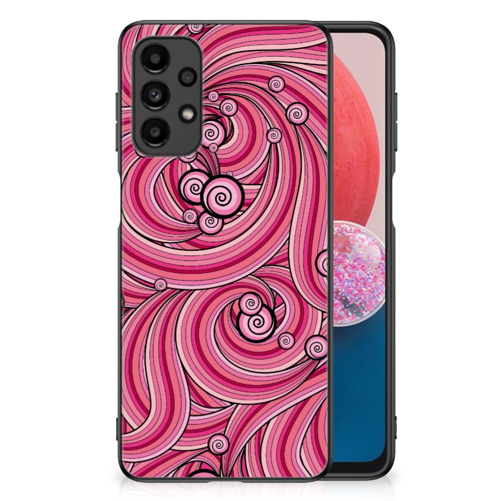 Samsung Galaxy A13 4G Leuk Telefoonhoesje Swirl Pink B2C Telecom