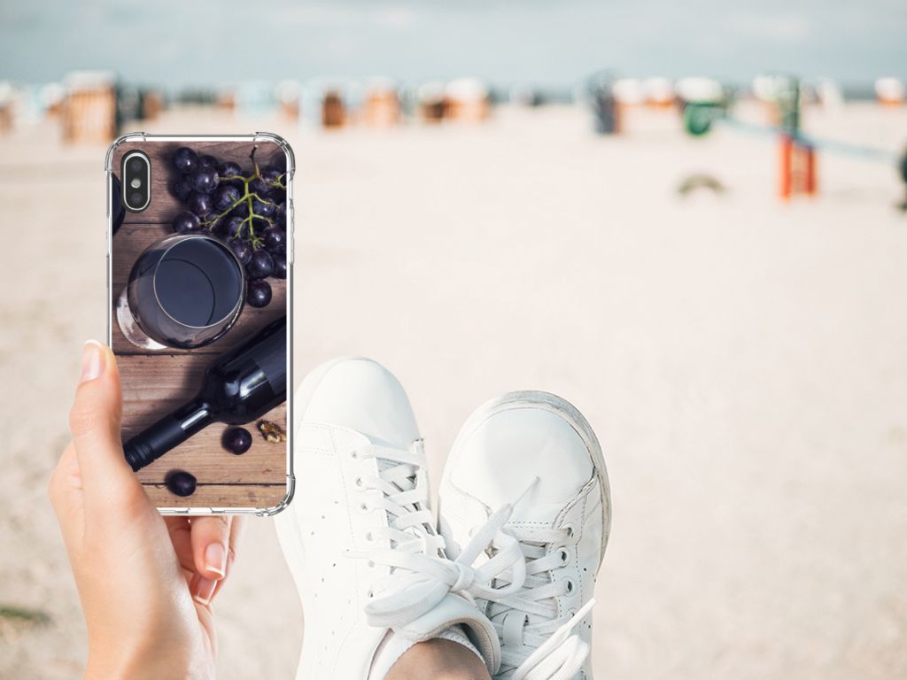 Apple iPhone Xs Max Beschermhoes Wijn