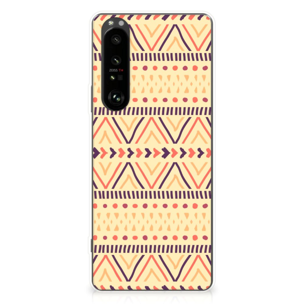 Sony Xperia 1 III TPU bumper Aztec Yellow B2C Telecom
