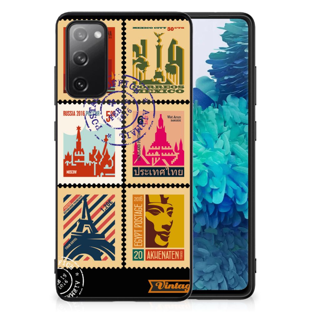 Samsung Galaxy S20 FE TPU Backcover Postzegels B2C Telecom
