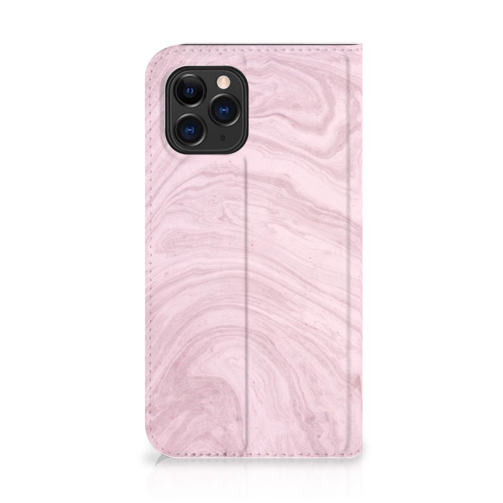 Apple iPhone 11 Pro Standcase Marble Pink - Origineel Cadeau Vriendin