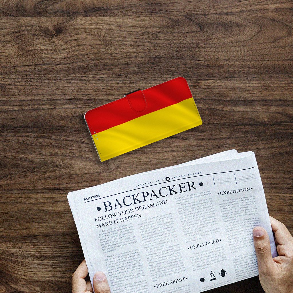 Nokia 3.4 Bookstyle Case Belgische Vlag