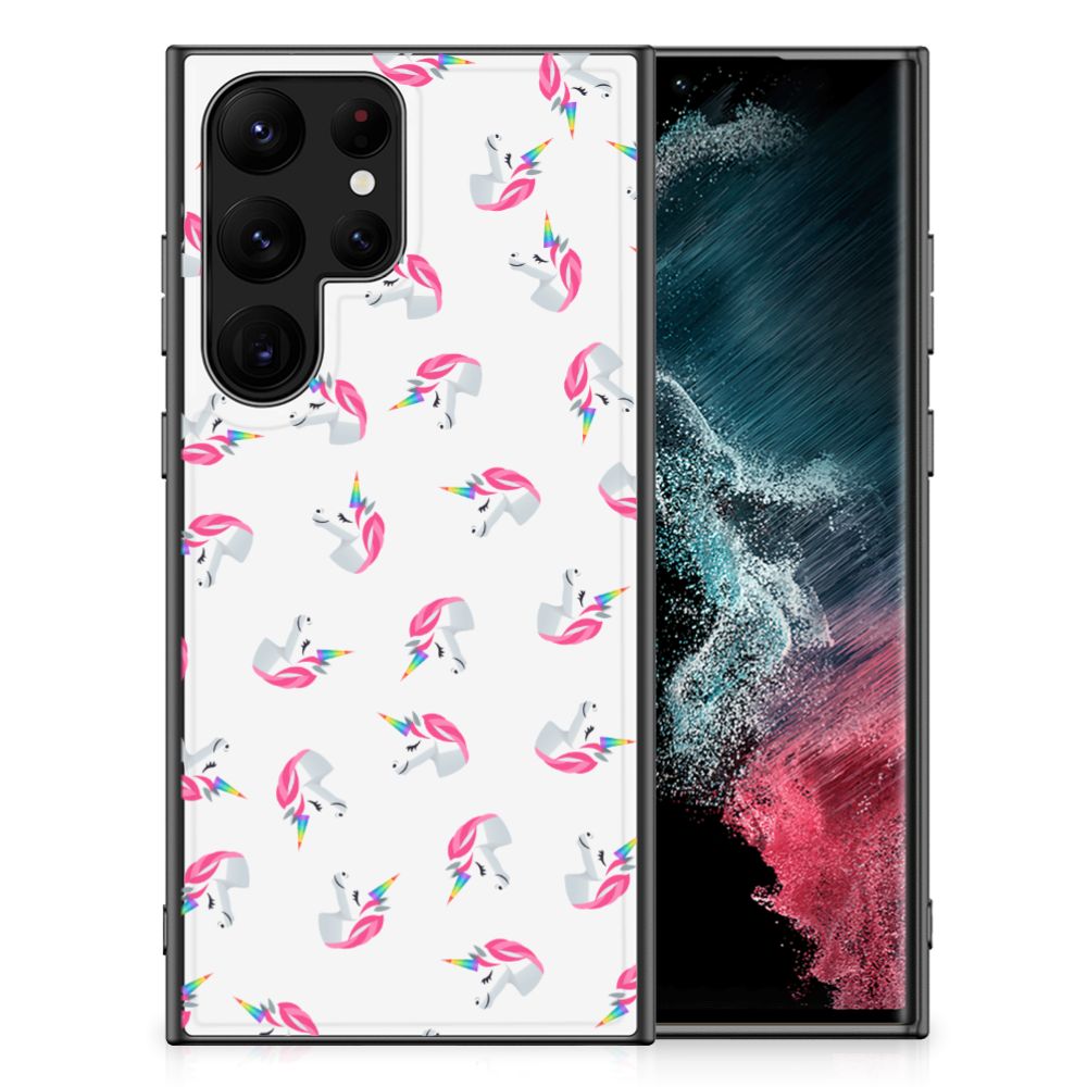 Back Case voor Samsung Galaxy S23 Ultra Unicorns