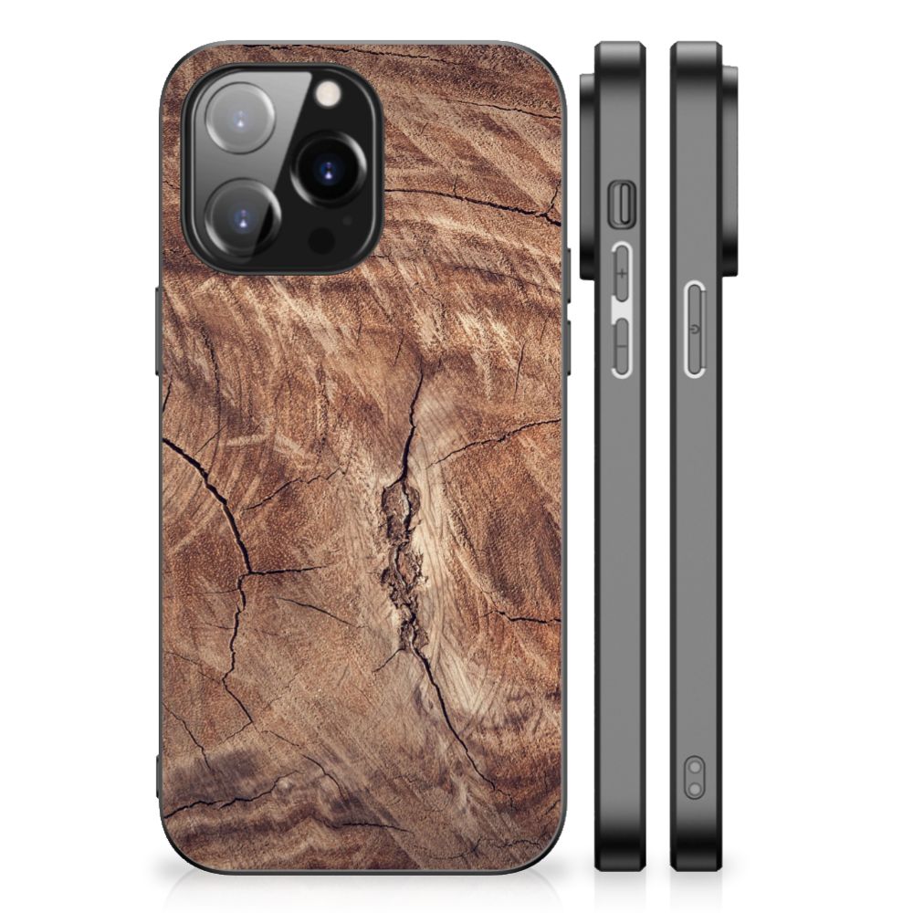 iPhone 14 Pro Max Houten Print Telefoonhoesje Tree Trunk B2C Telecom