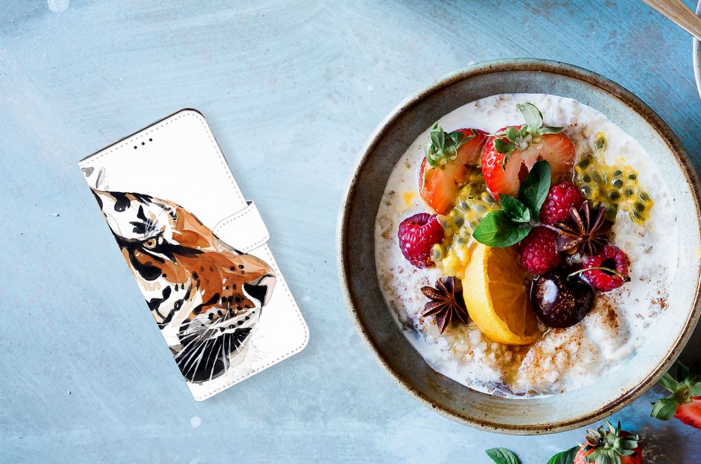 Hoesje Samsung Galaxy Xcover 6 Pro Watercolor Tiger