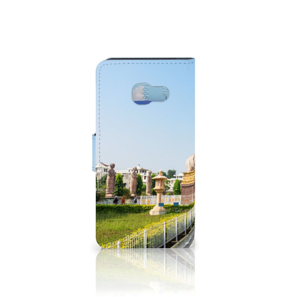 Samsung Galaxy A3 2017 Flip Cover Boeddha