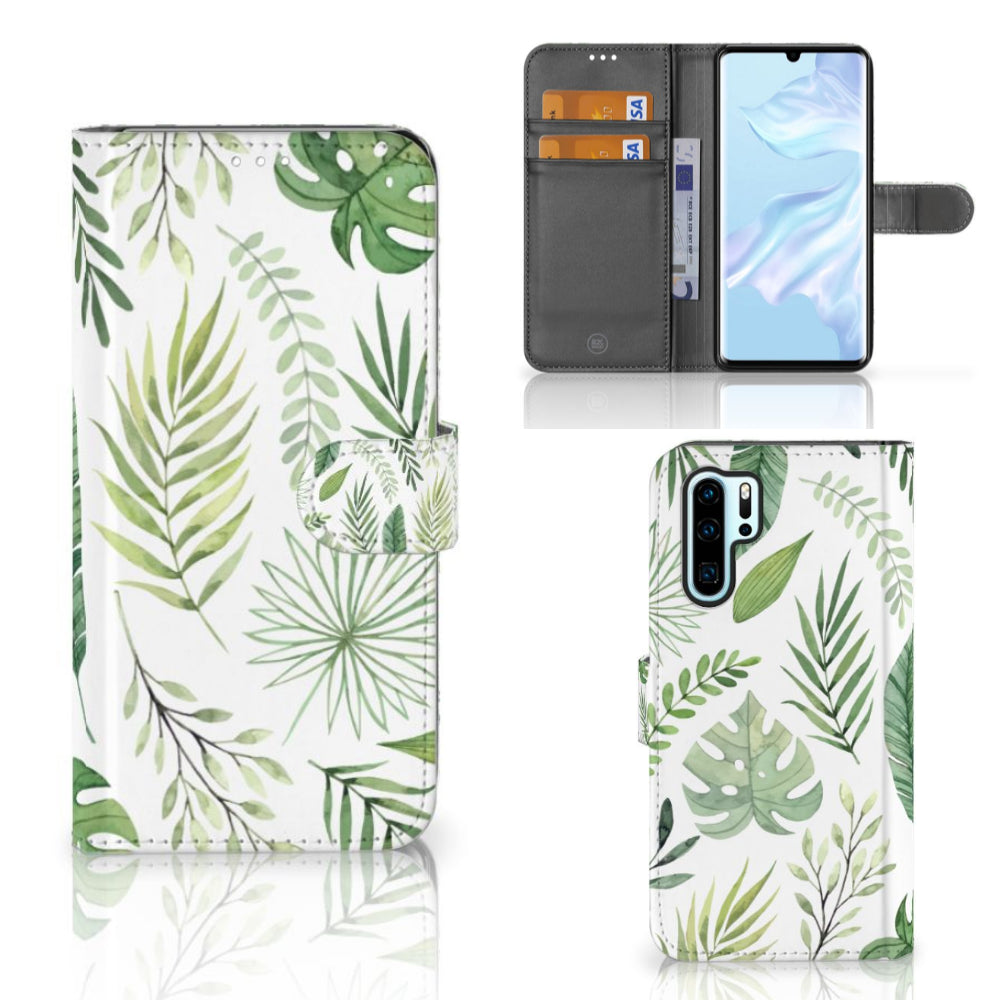 Huawei P30 Pro Hoesje Leaves