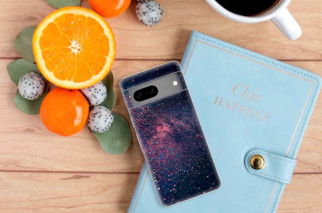 Google Pixel 7 TPU Hoesje Stars