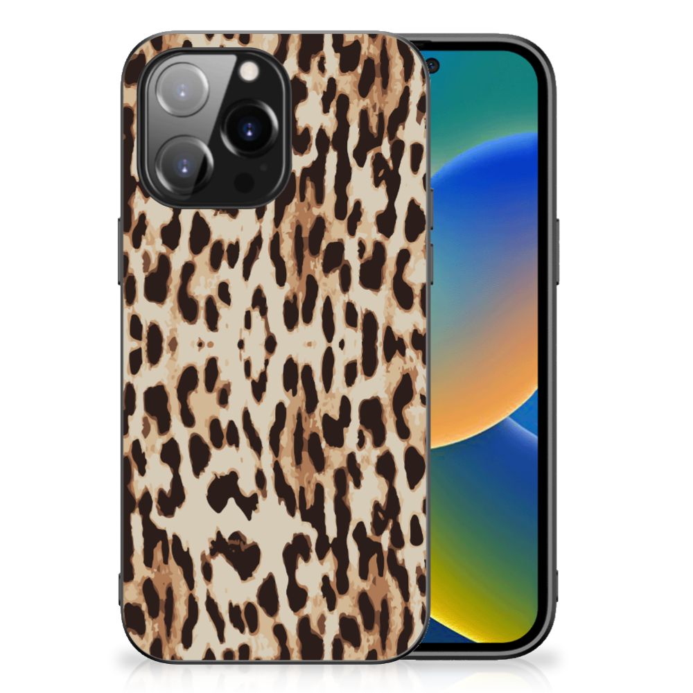 iPhone 14 Pro Max Dierenprint Telefoonhoesje Leopard B2C Telecom