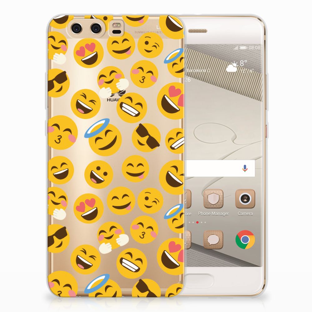Huawei P10 Plus TPU bumper Emoji