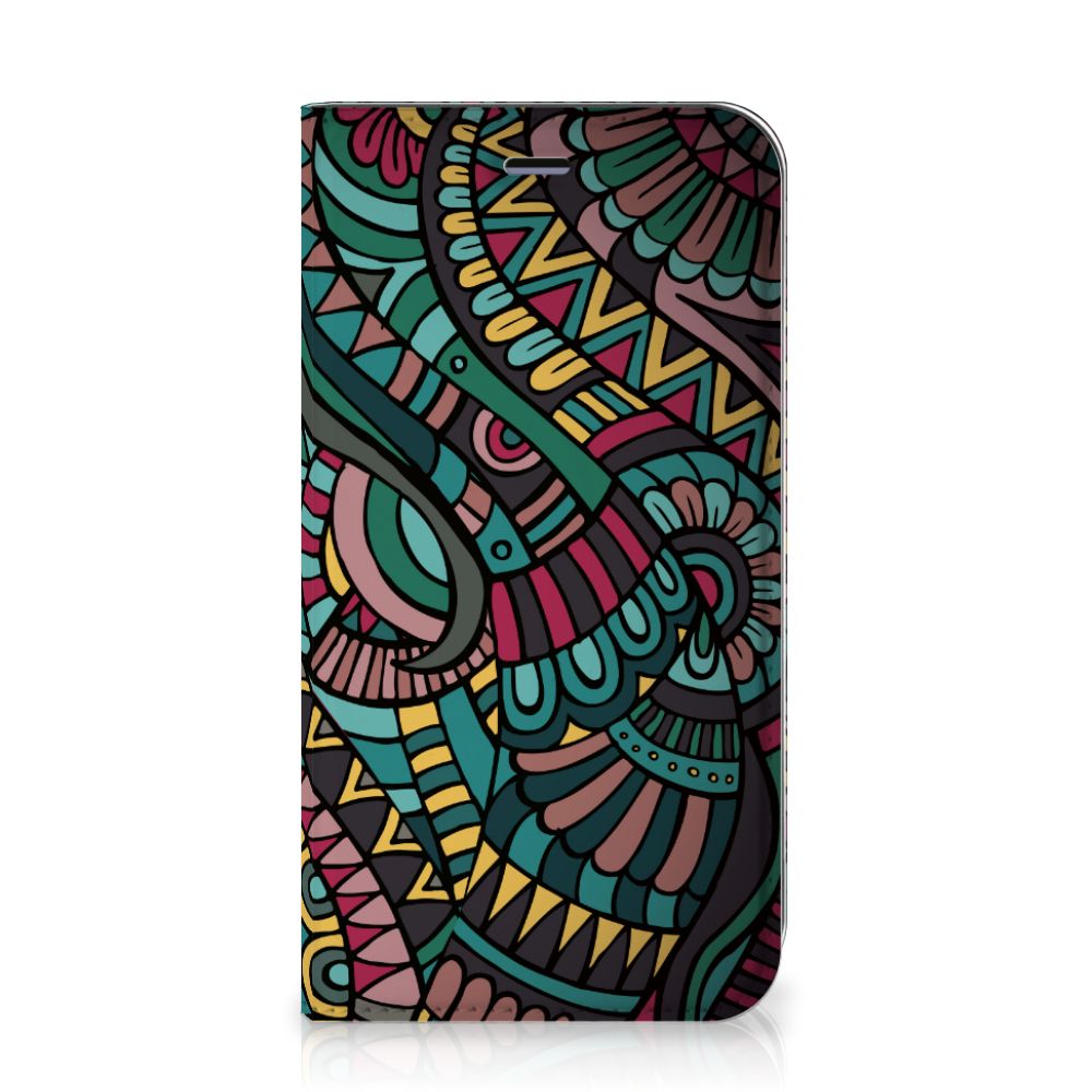 Apple iPhone 11 Hoesje met Magneet Aztec