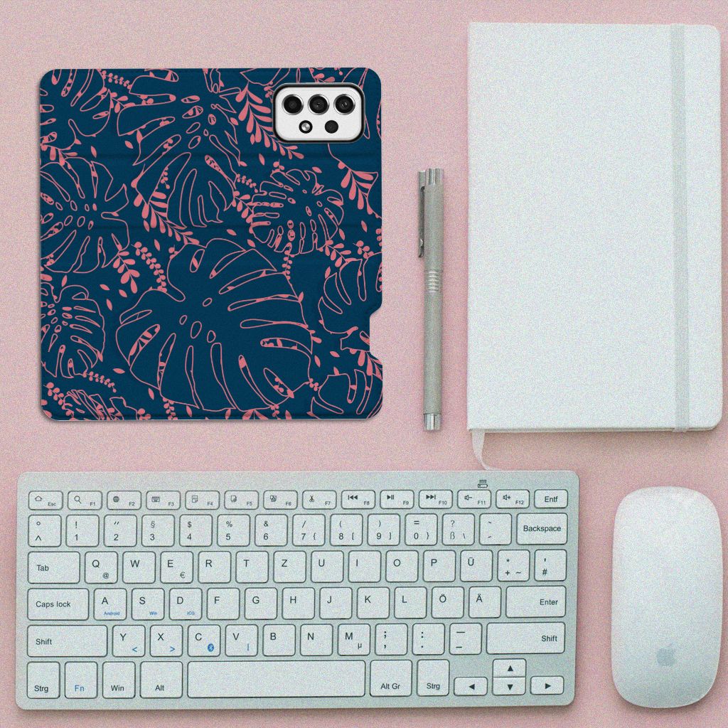 Samsung Galaxy A73 Smart Cover Palm Leaves - B2C Telecom