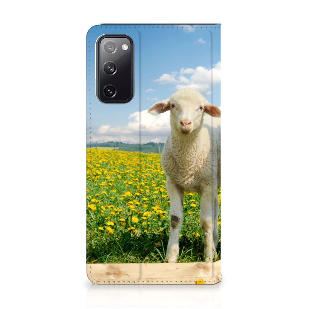 Samsung Galaxy S20 FE Hoesje maken Schaap en Lammetje - B2C Telecom