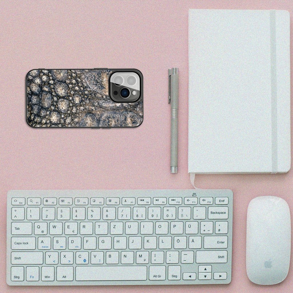 iPhone 13 Pro Dierenprint Telefoonhoesje Krokodillenprint B2C Telecom