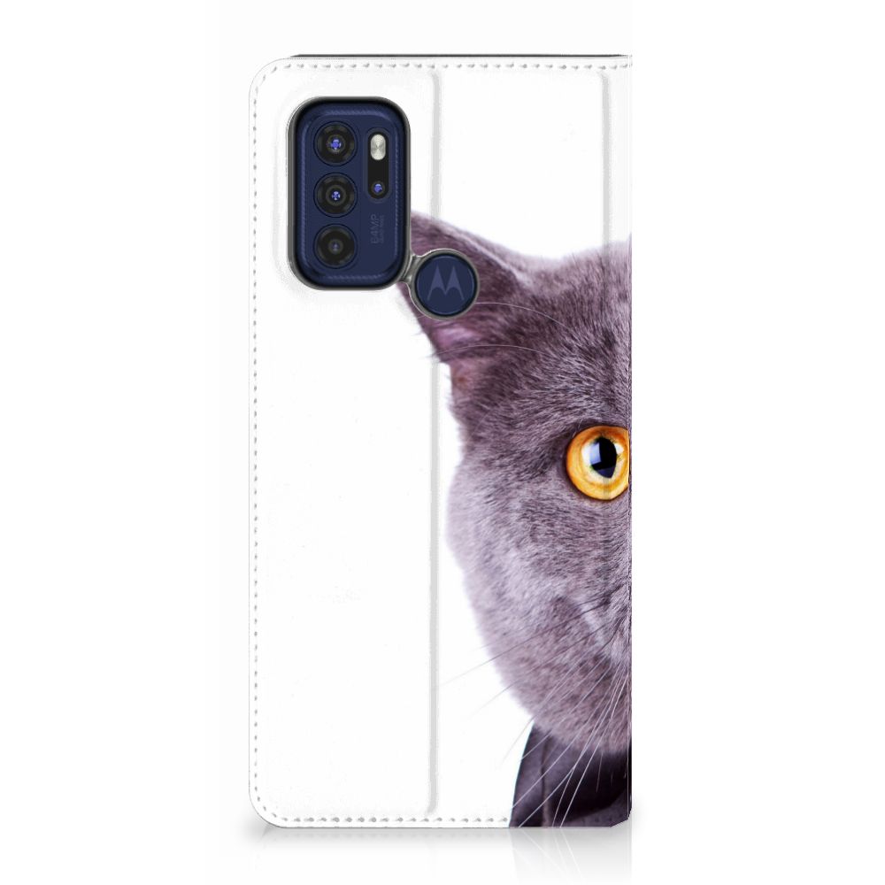 Motorola Moto G60s Hoesje maken Kat - B2C Telecom