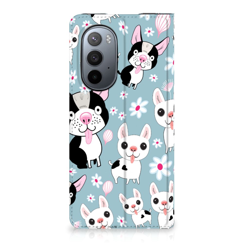 Motorola Edge 30 Pro Hoesje maken Hondjes - B2C Telecom