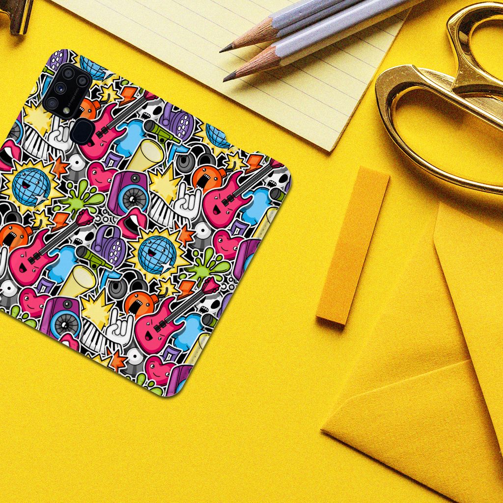 Samsung Galaxy M31 Hippe Standcase Punk Rock - B2C Telecom