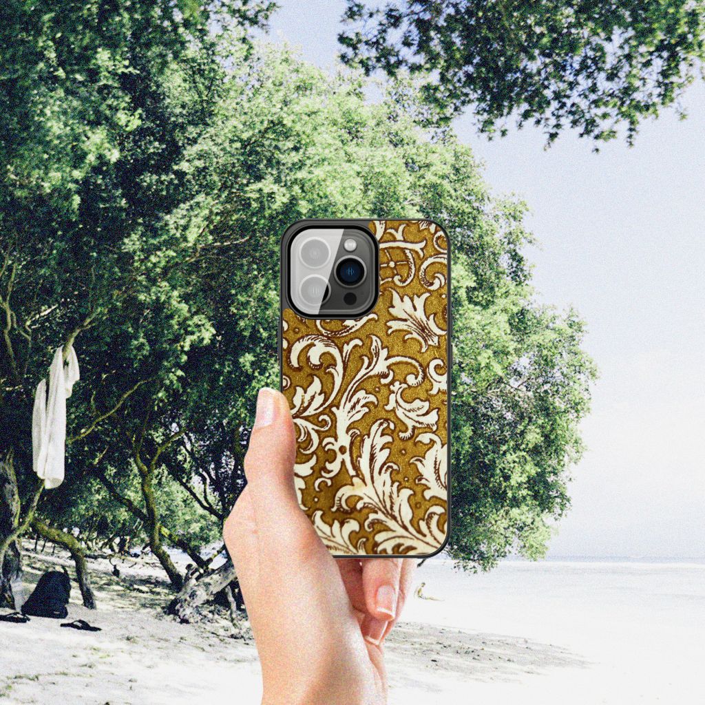 Back Cover iPhone 13 Pro Barok Goud B2C Telecom