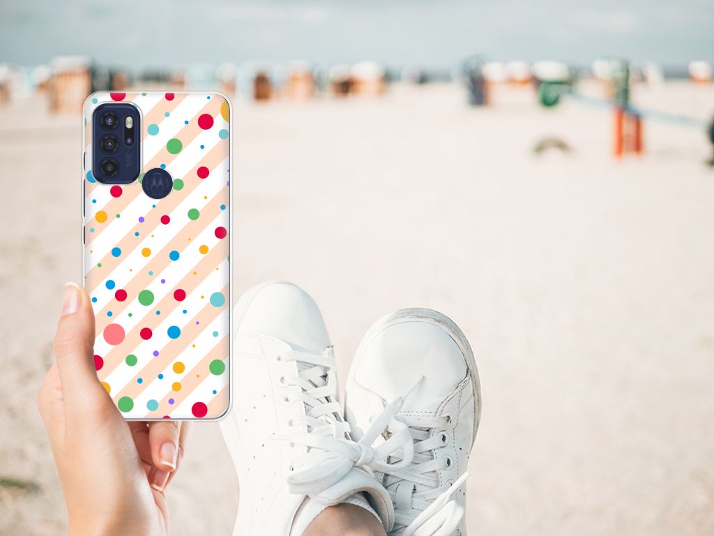 Motorola Moto G60s TPU bumper Dots B2C Telecom